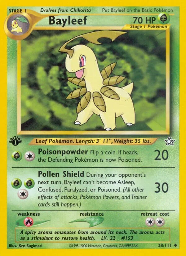 Bayleef 「N1 28/111」「EN」