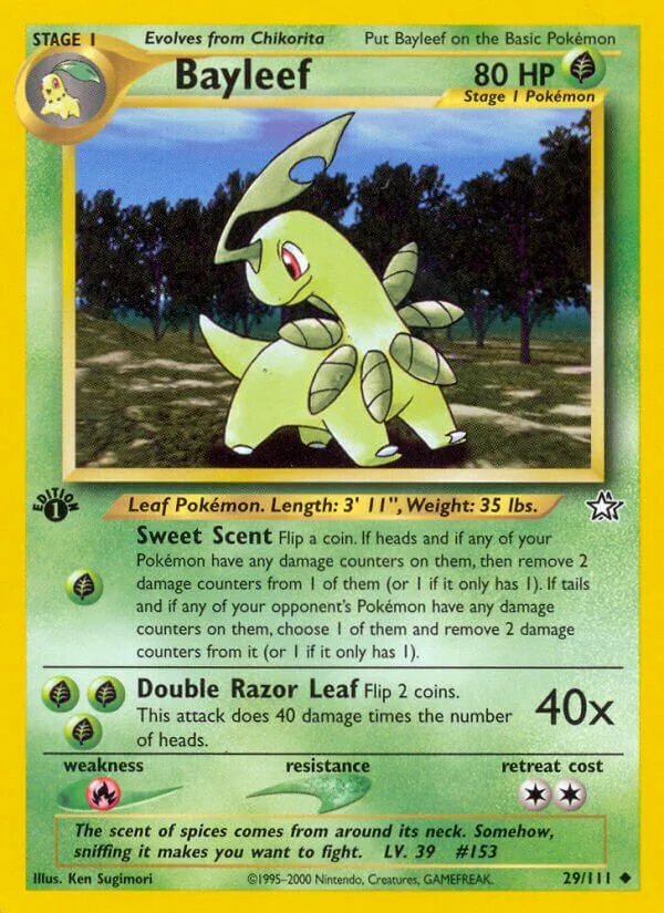 Bayleef 「N1 29/111」「EN」