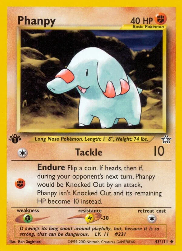 Phanpy 「N1 43/111」「EN」