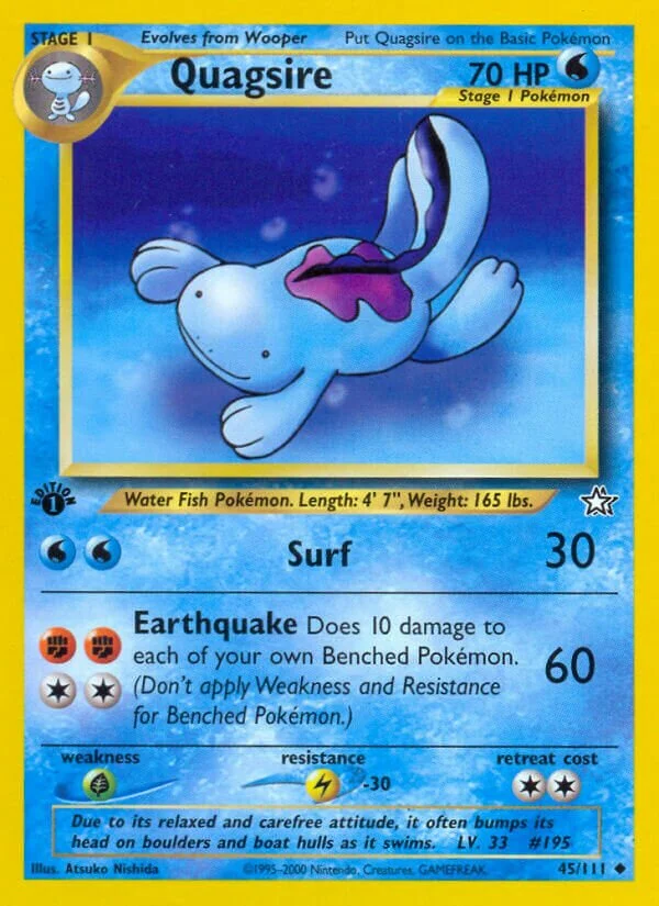 Quagsire 「N1 45/111」「EN」