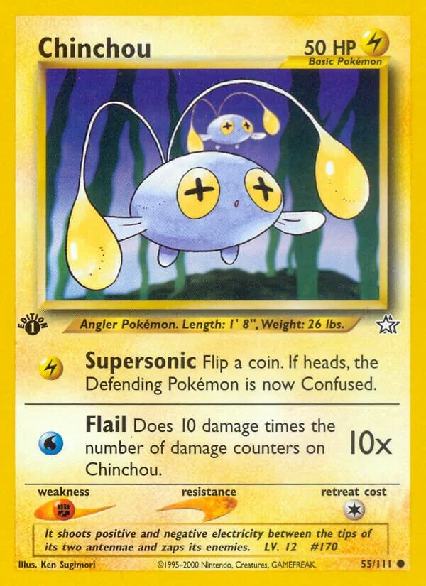 Chinchou 「N1 55/111」「EN」