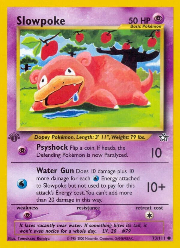 Slowpoke 「N1 73/111」「EN」