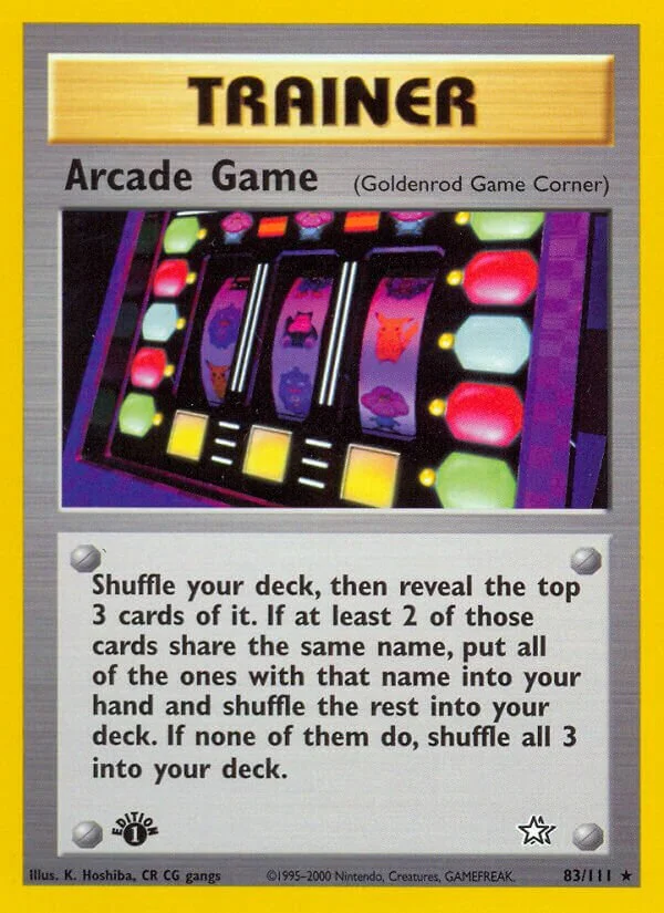 Arcade Game 「N1 83/111」「EN」