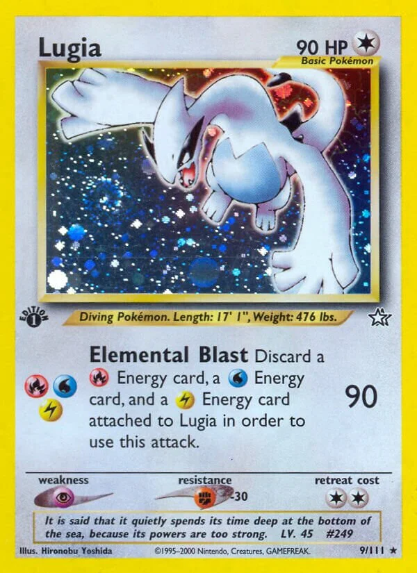 Lugia 「N1 9/111」「EN」