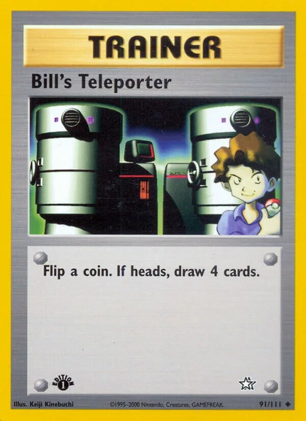 Bill's Teleporter 「N1 91/111」「EN」