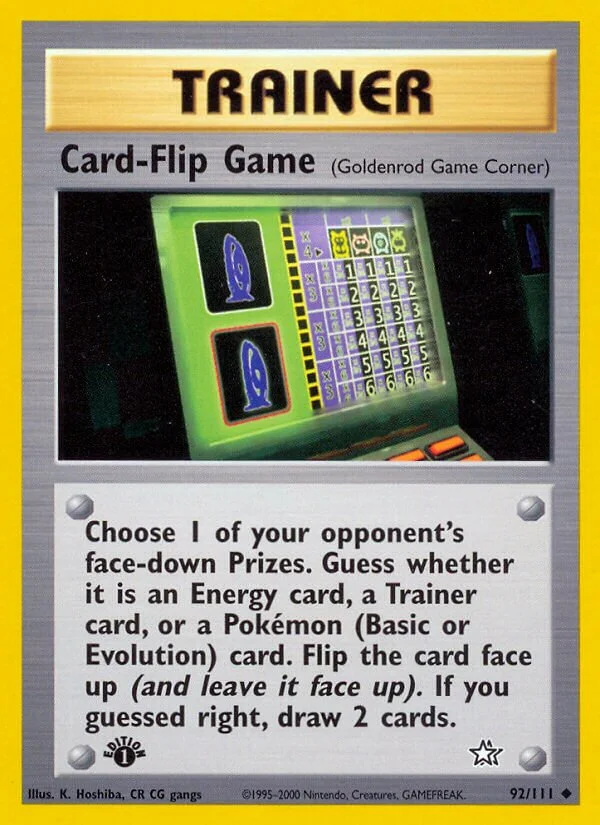 Card-Flip Game 「N1 92/111」「EN」