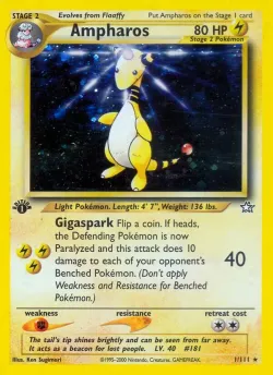 Ampharos #1/111 · Pokémon