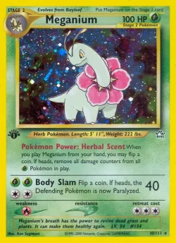 Meganium #10/111 · Pokémon