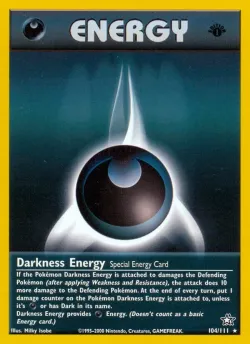 Darkness Energy 「N1 104/111」「EN」