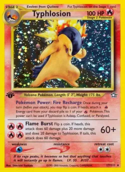 Typhlosion #17/111 · Pokémon