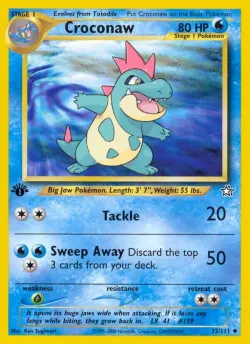 Croconaw #32/111 · Pokémon
