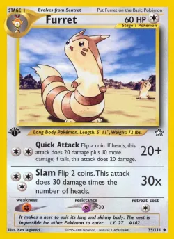 Furret #35/111 · Pokémon