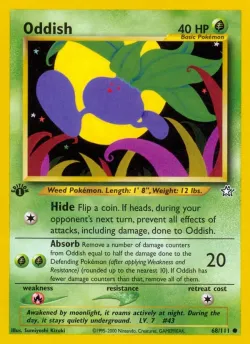 Oddish 「N1 68/111」「EN」