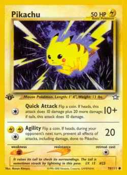 Pikachu 「N1 70/111」「EN」