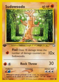 Sudowoodo 「N1 77/111」「EN」