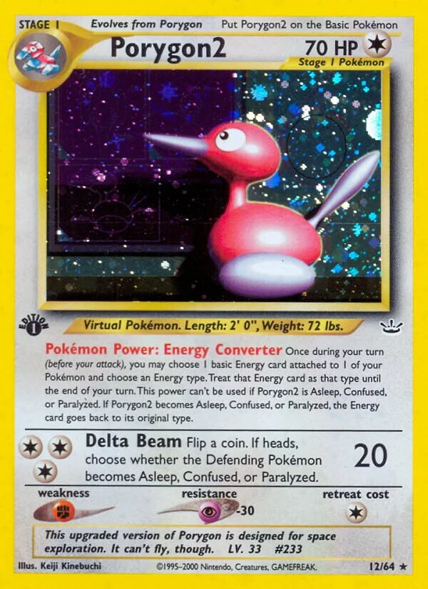 Porygon2 「N3 12/64」「EN」