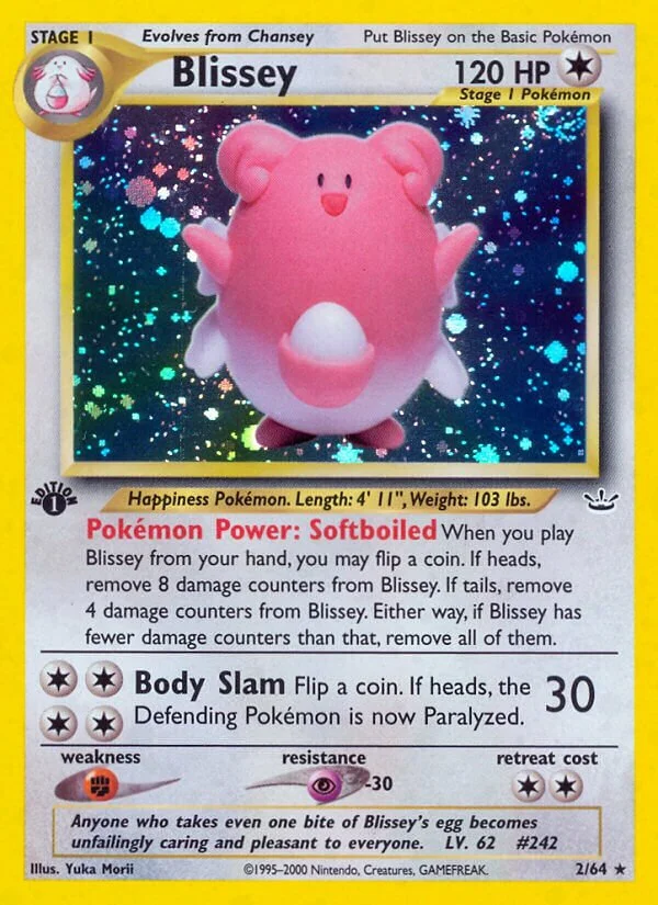 Blissey 「N3 2/64」「EN」