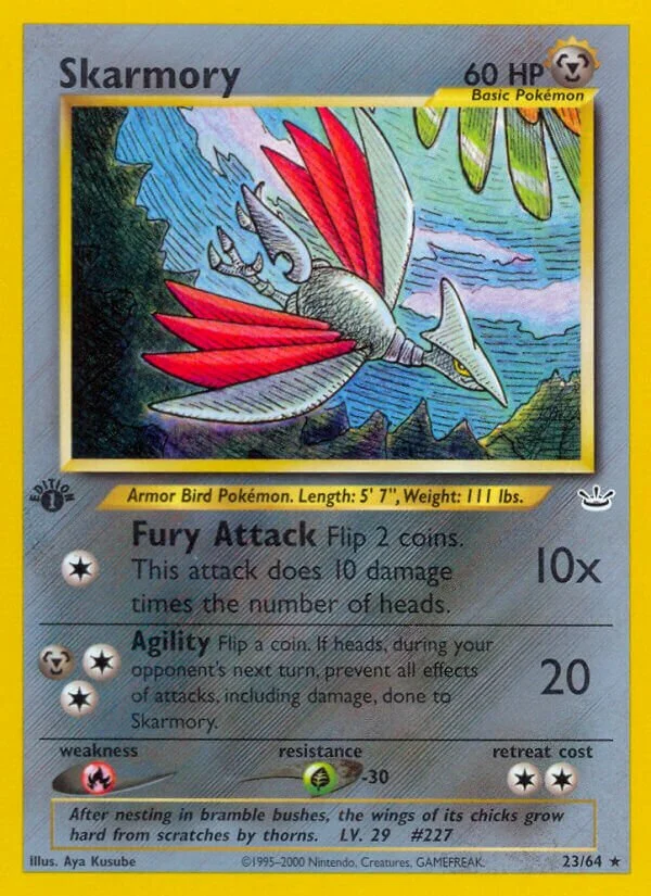 Skarmory 「N3 23/64」「EN」