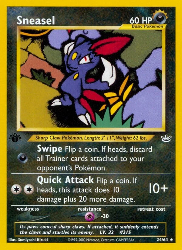 Sneasel 「N3 24/64」「EN」