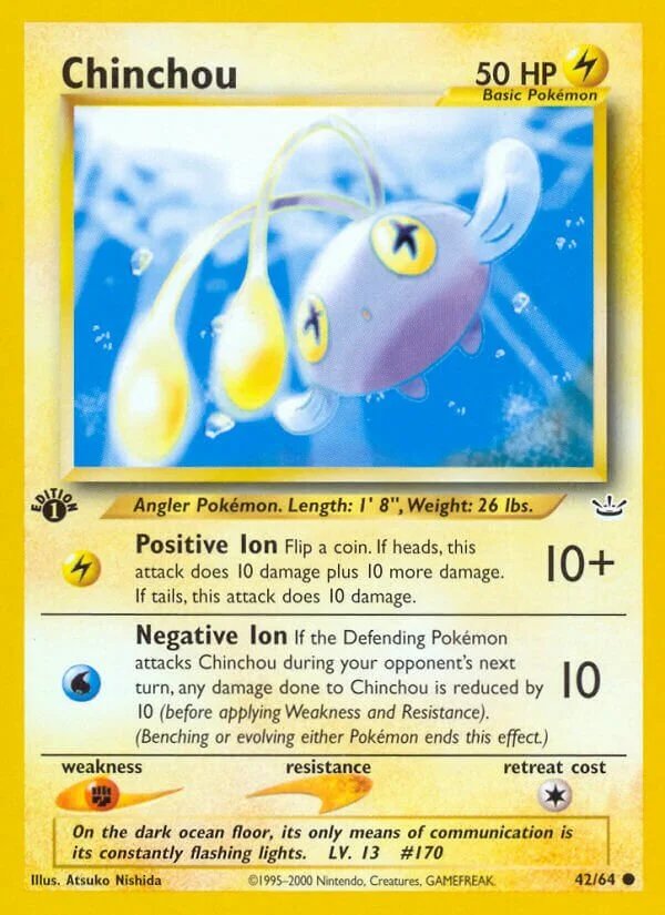 Chinchou 「N3 42/64」「EN」