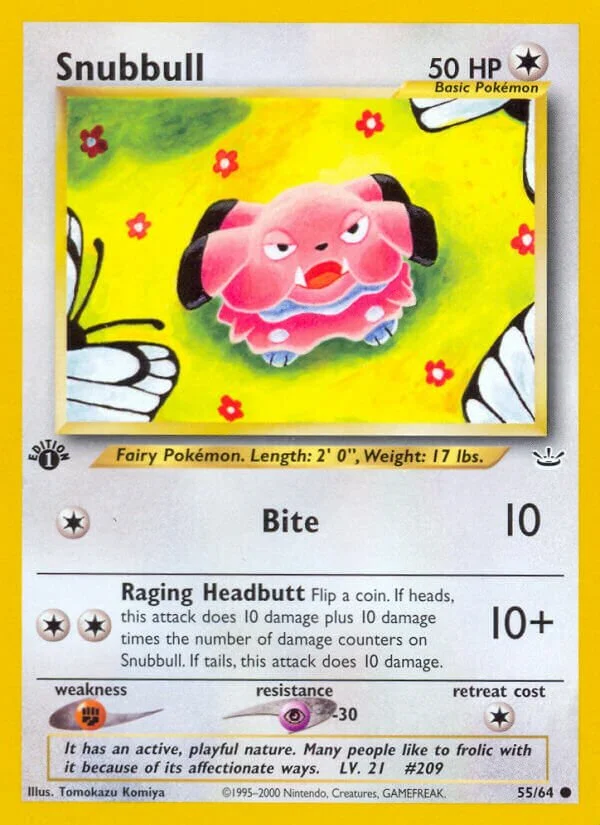 Snubbull 「N3 55/64」「EN」
