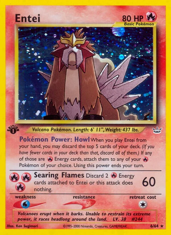 Entei 「N3 6/64」「EN」