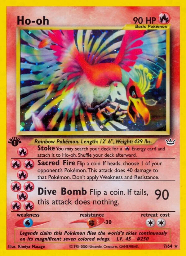 Ho-oh 「N3 7/64」「EN」