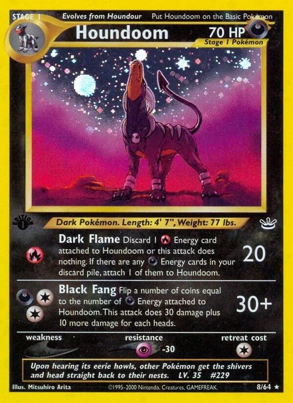 Houndoom 「N3 8/64」「EN」