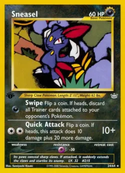 Sneasel 「N3 24/64」「EN」