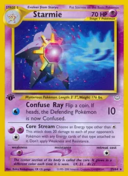 Starmie 「N3 25/64」「EN」