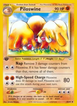 Piloswine 「N3 36/64」「EN」