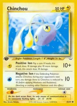 Chinchou 「N3 42/64」「EN」