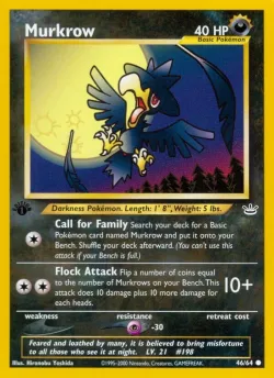 Murkrow 「N3 46/64」「EN」