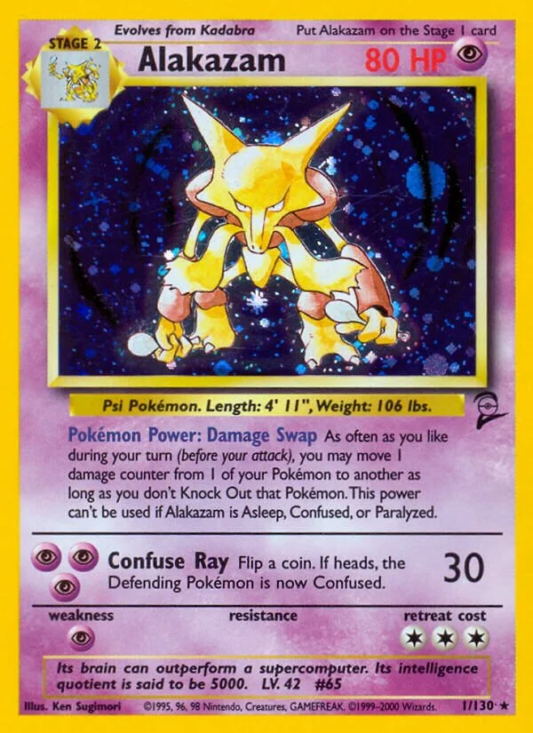 Alakazam 「B2 1/130」「EN」