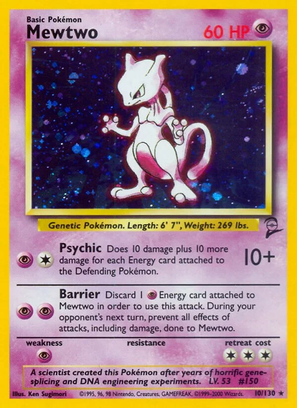Mewtwo 「B2 10/130」「EN」
