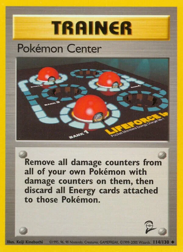 Pokémon Center 「B2 114/130」「EN」