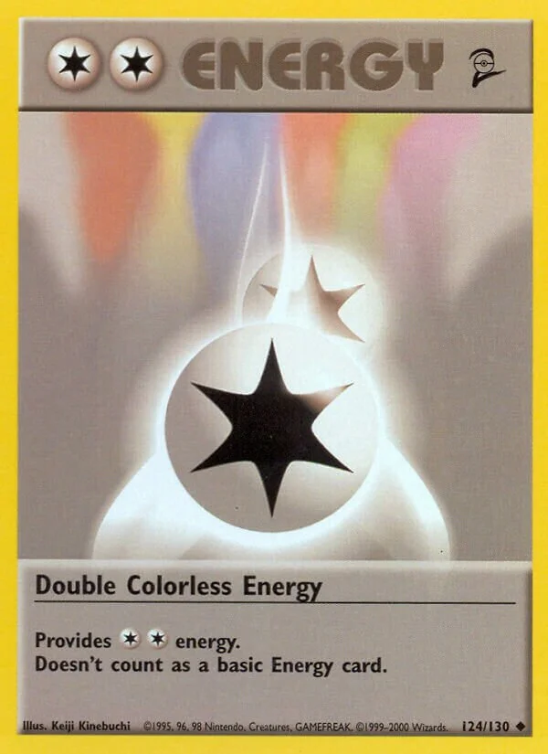 Double Colorless Energy 「B2 124/130」「EN」