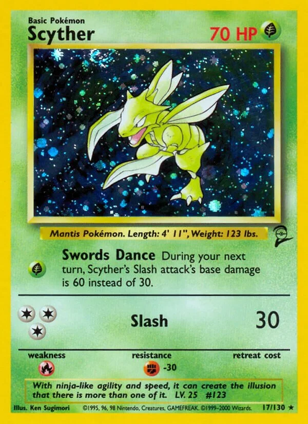 Scyther 「B2 17/130」「EN」