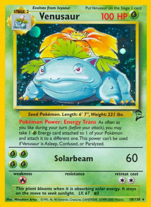 Venusaur 「B2 18/130」「EN」