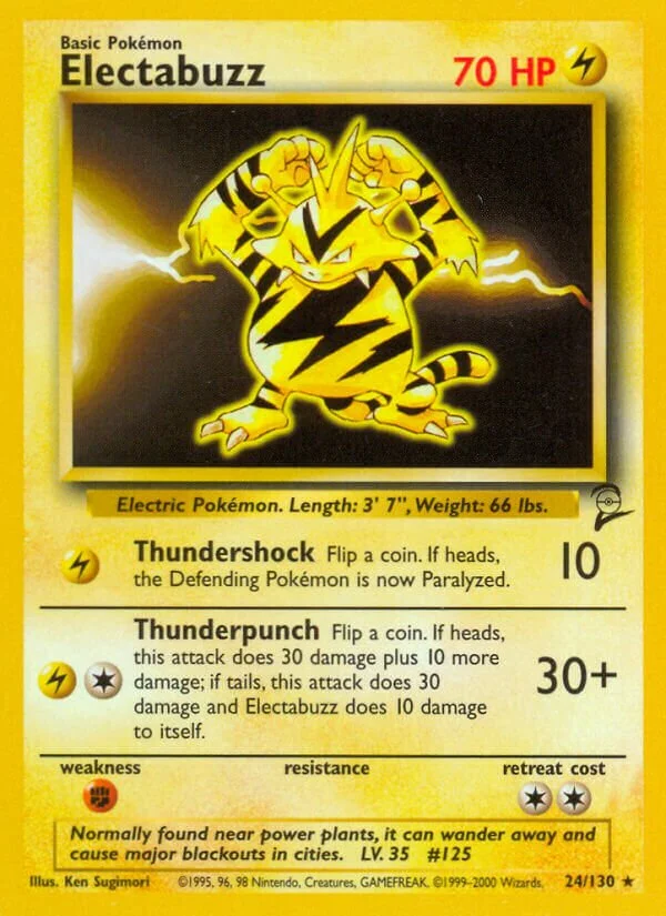 Electabuzz 「B2 24/130」「EN」