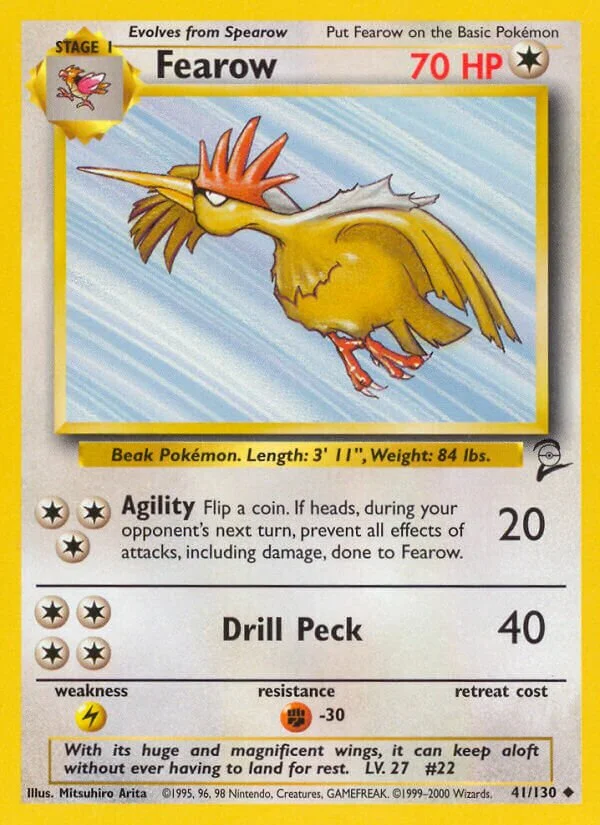 Fearow 「B2 41/130」「EN」
