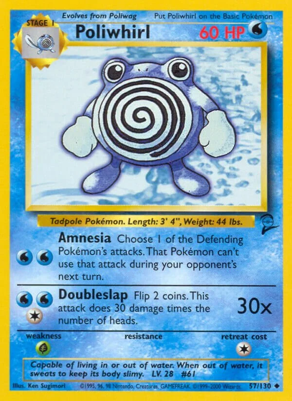 Poliwhirl 「B2 57/130」「EN」