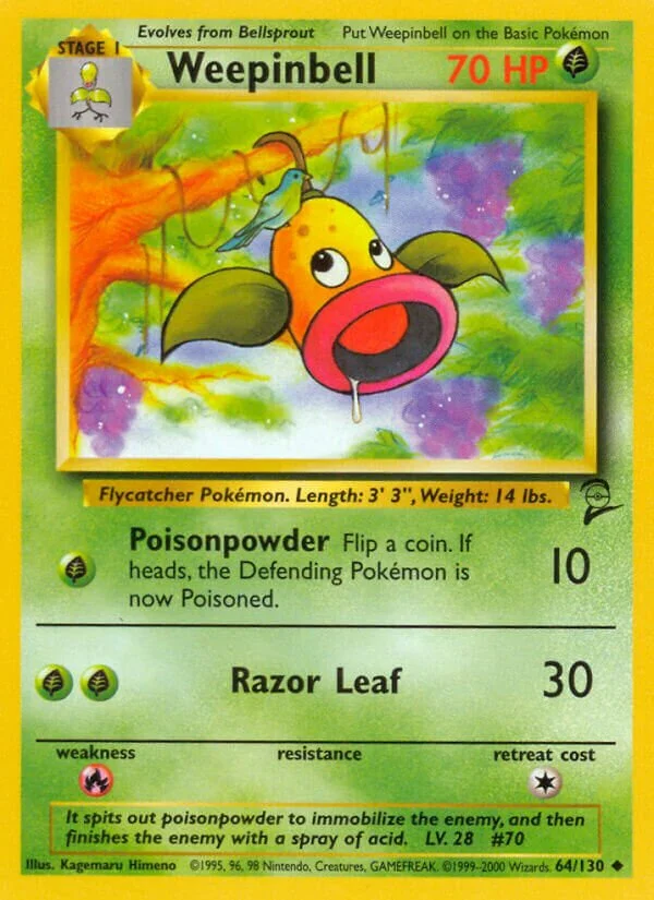Weepinbell 「B2 64/130」「EN」