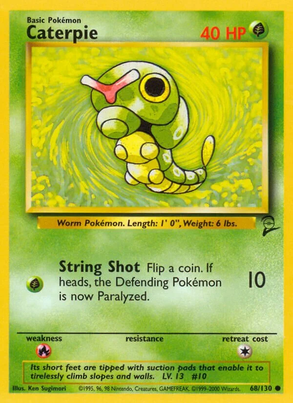 Caterpie 「B2 68/130」「EN」