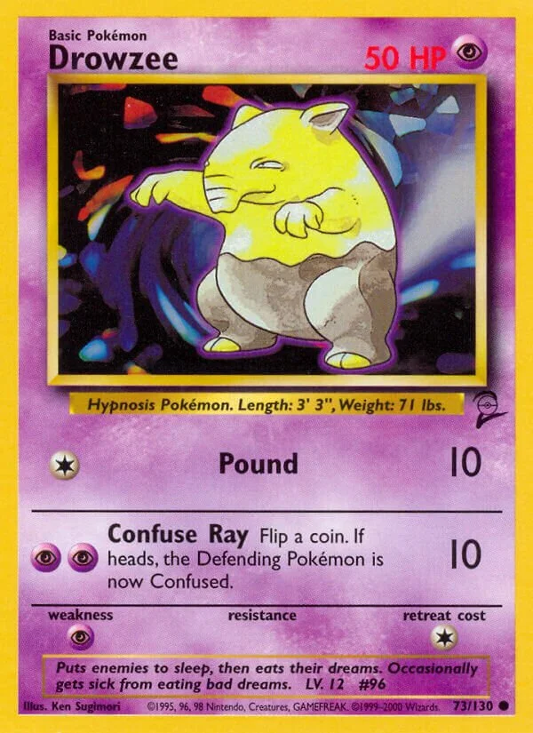 Drowzee 「B2 73/130」「EN」