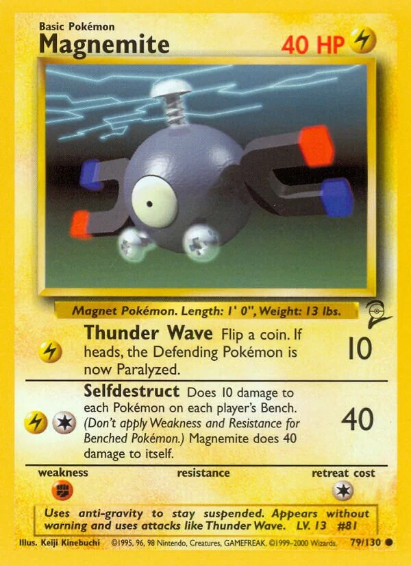 Magnemite 「B2 79/130」「EN」