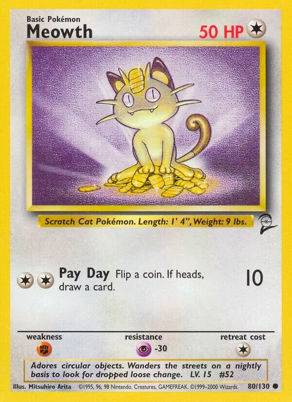 Meowth 「B2 80/130」「EN」