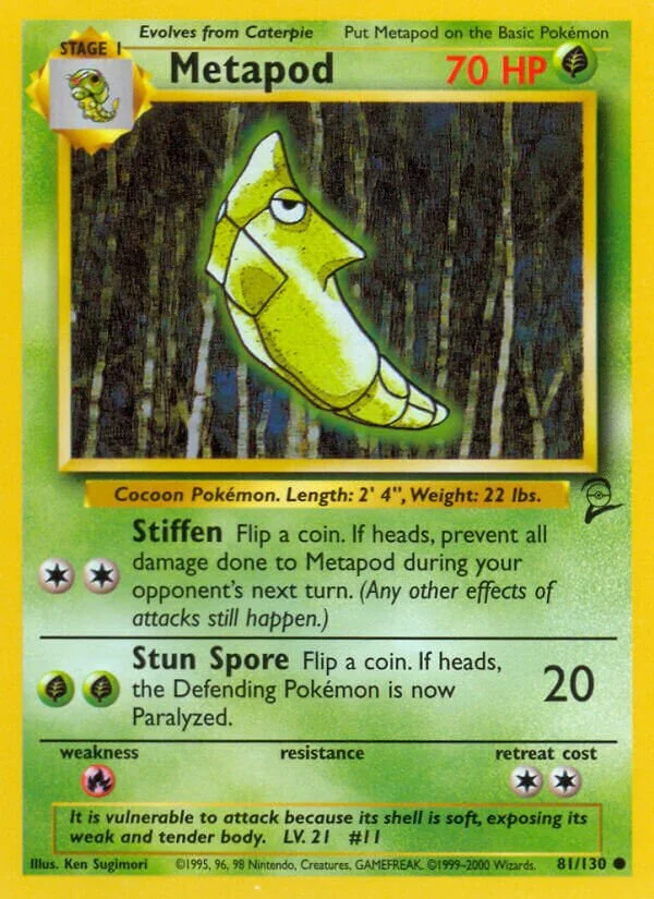 Metapod 「B2 81/130」「EN」