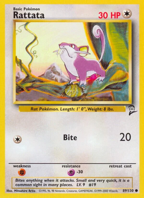 Rattata 「B2 89/130」「EN」