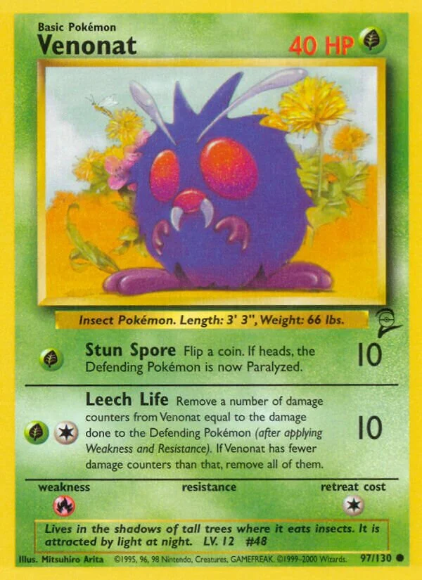 Venonat 「B2 97/130」「EN」